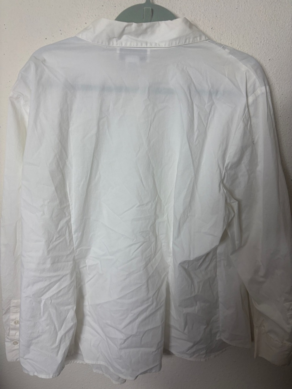 Bloomingdale's White Pintuck Front Dress Shirt 22W NWOT - Picture 5 of 5